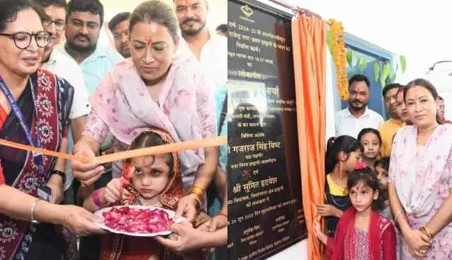 महिला सशक्तिकरण एवं बाल विकास मंत्री रेखा आर्या ने आधुनिक आंगनबाड़ी केंद्रों का किया लोकार्पण
