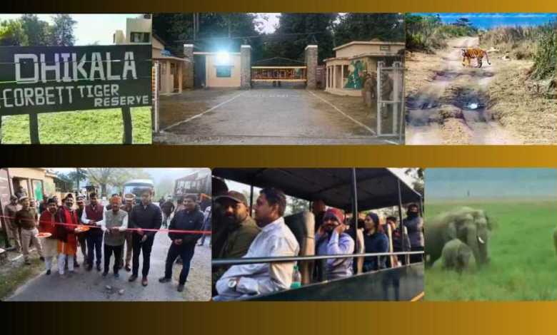 विश्व-प्रसिद्ध कॉर्बेट नेशनल पार्क का ढिकाला ज़ोन आज से खुला