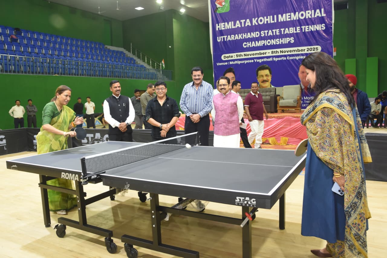 हरिद्वार में राज्य स्तरीय हॉकी चैंपियनशिप का खेल मंत्री रेखा आर्य ने किया उद्घाटन