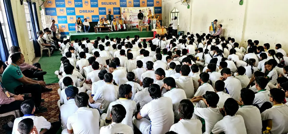 नालंदा स्कूल, किच्छा में भाजपा युवामोर्चा द्वारा युवा संवाद कार्यक्रम का हुआ आयोजन